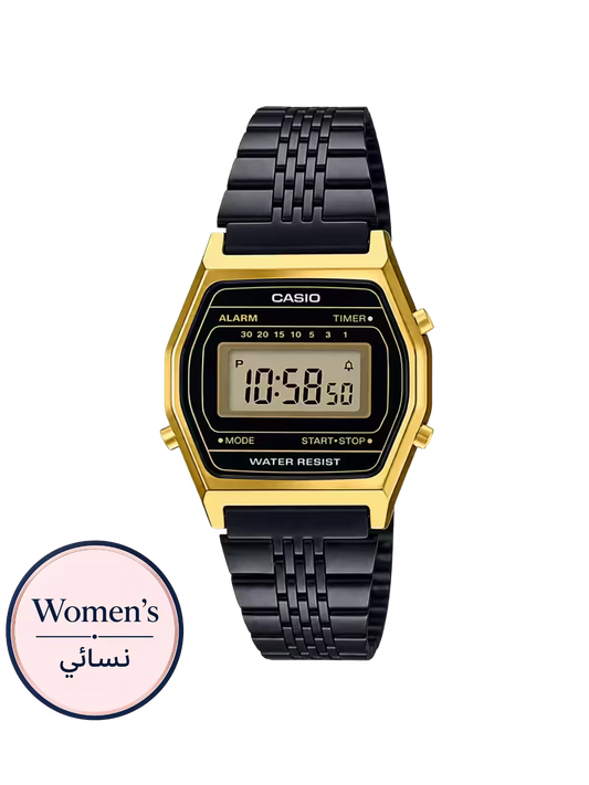 Casio LA-690WGB-1 Women's Black Watch