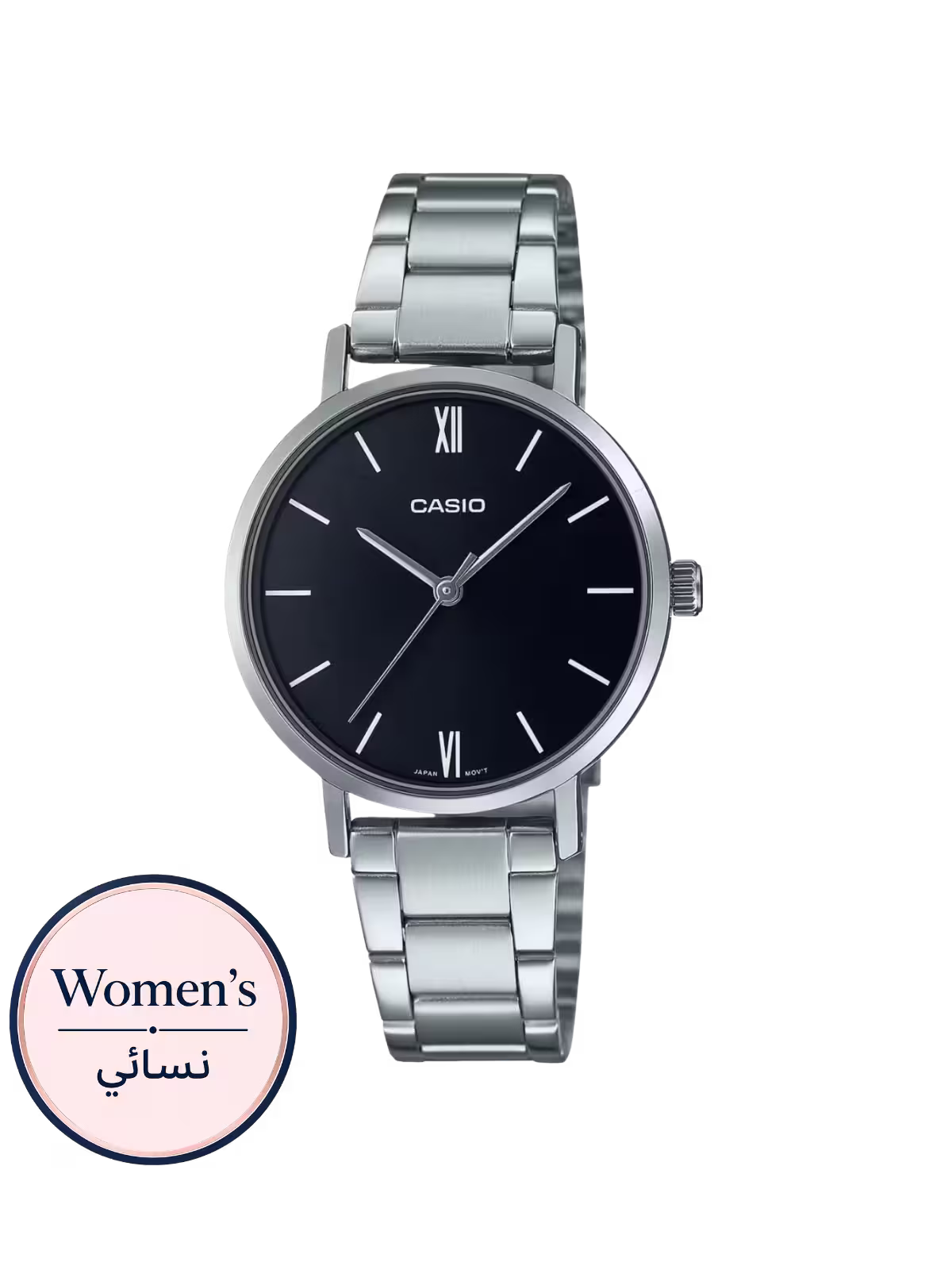 Casio LTP-VT02D-1A Women's Black Watch