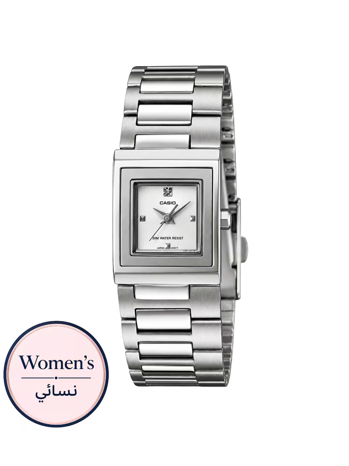 Casio LTP-1317D-7C Women's Silver Watch