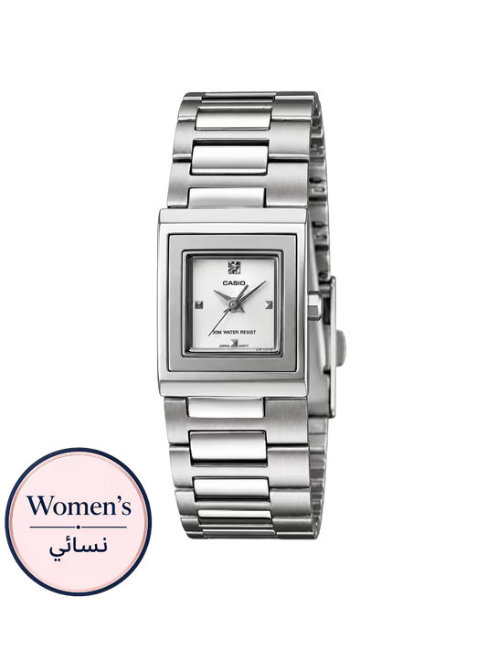 Casio LTP-1317D-7C Women's Silver Watch