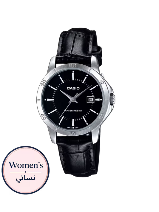 Casio LTP-V004L-1A Women's Black Watch