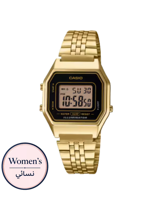 Casio LA680WGA-1 Women's Gold Watch