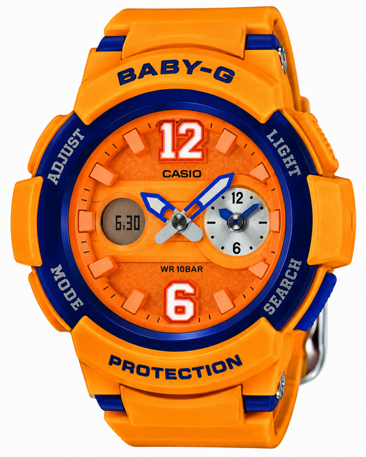 Baby-G BGA-210-4BDR Women Yellow Watch