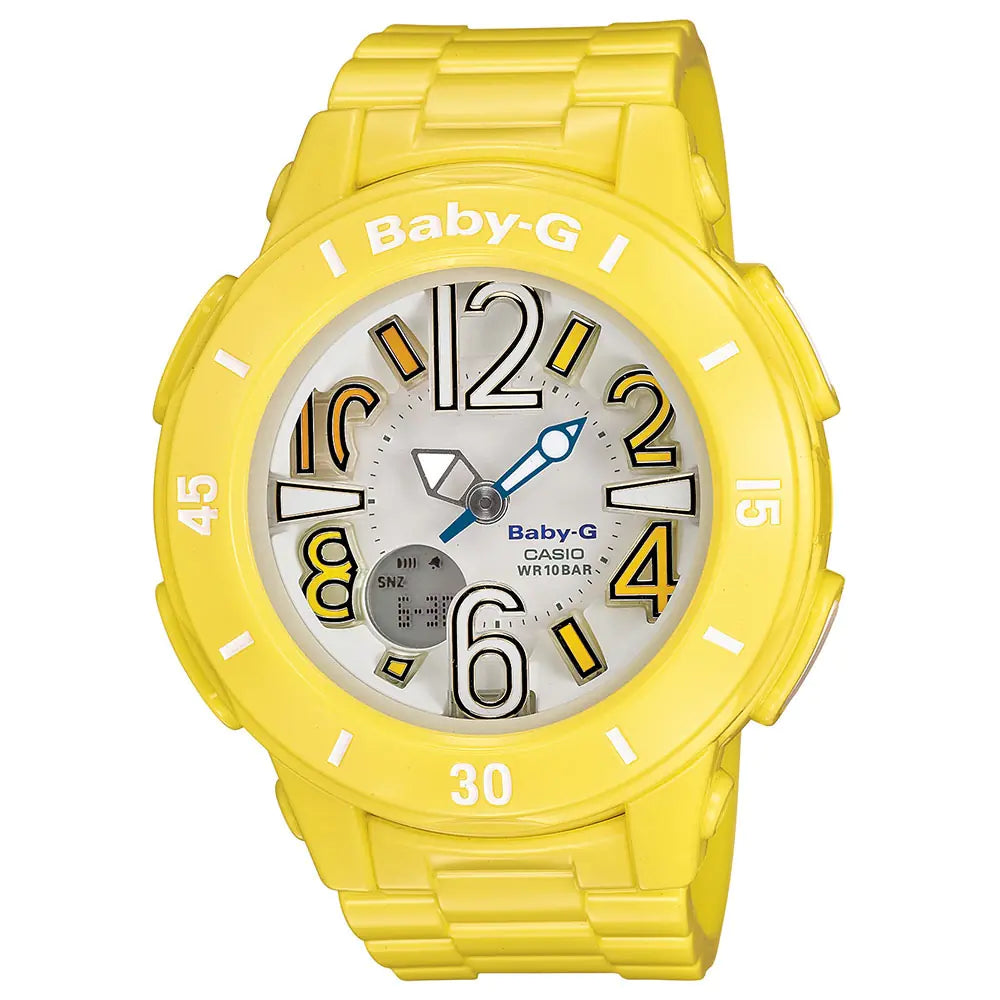 Baby-G BGA-170-9BDR Women’s Yellow Watch