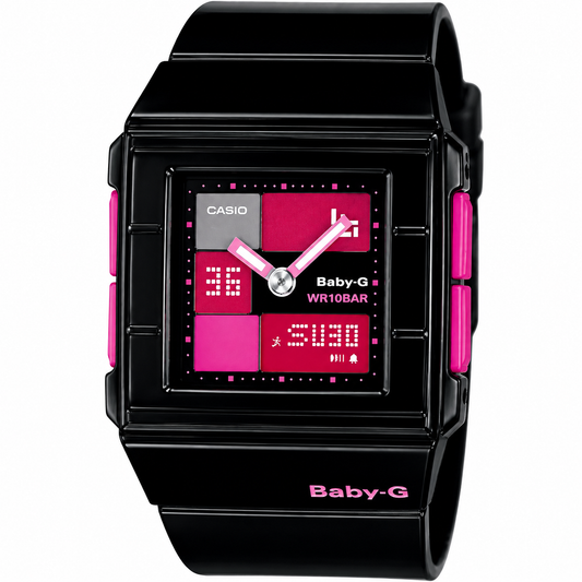 Baby-G BGA-200-1EDR Women Black Watch