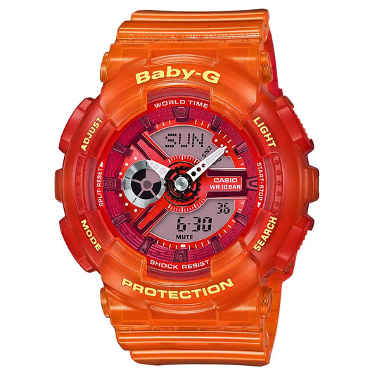 Baby-G BA-110JM-4ADR Women Orange Watch