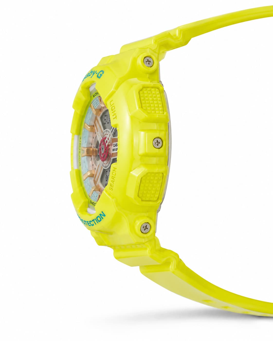 Baby-G BA-110CA-9ADR Women’s Yellow Watch