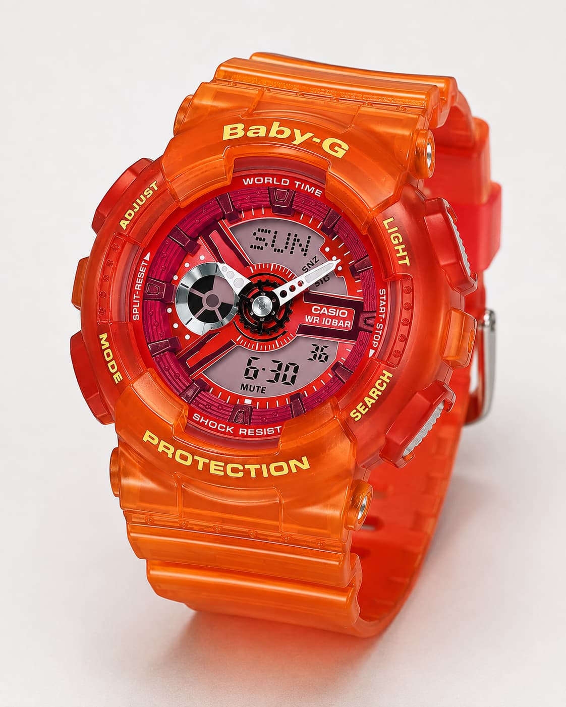 Baby-G BA-110JM-4ADR Women’s Orange Watch