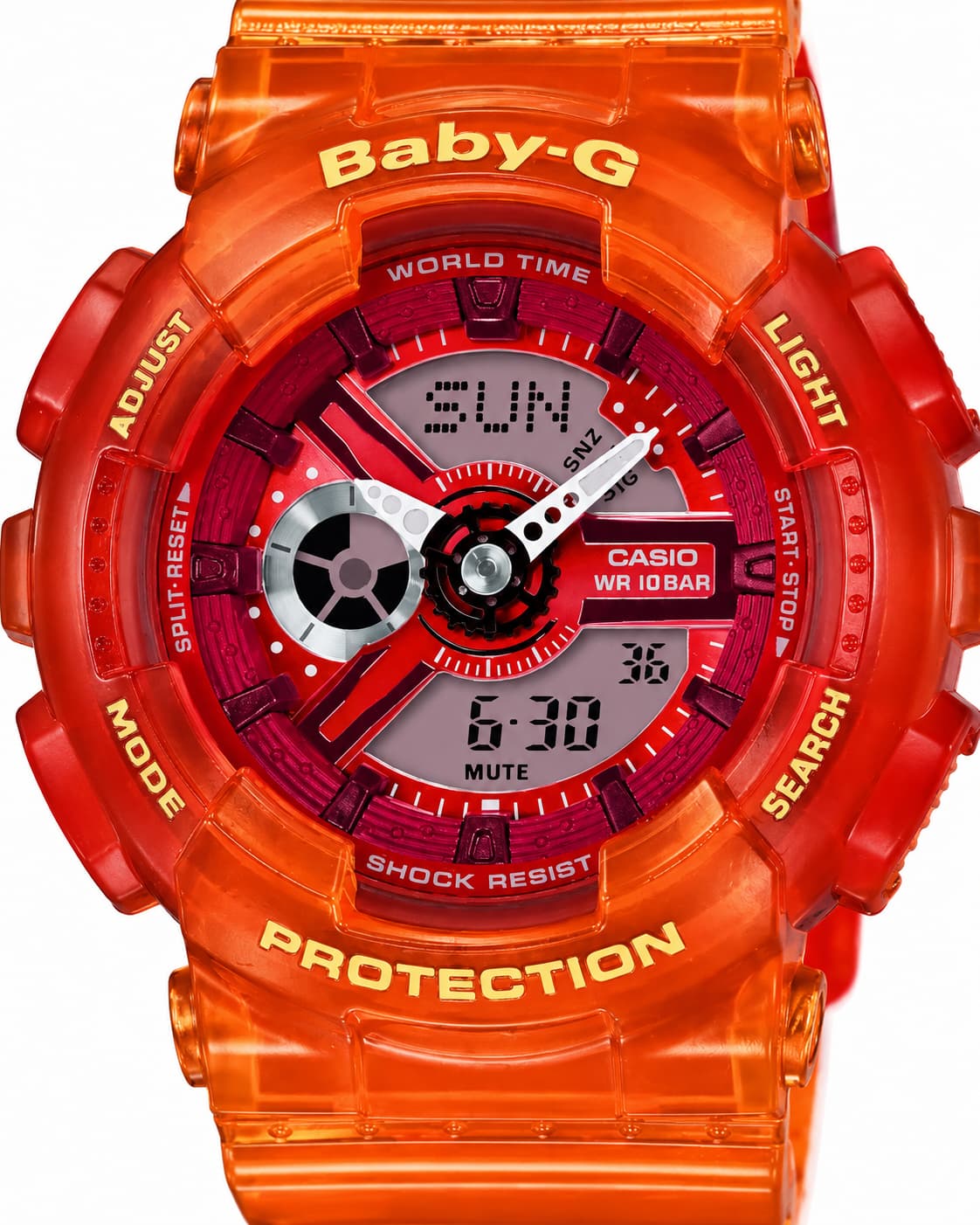 Baby-G BA-110JM-4ADR Women’s Orange Watch