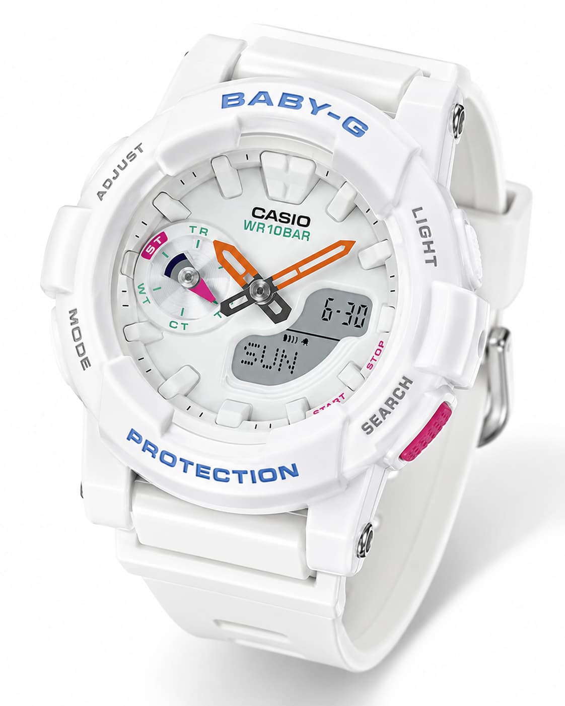 Baby-G BGA-185-7ADR Women White Watch