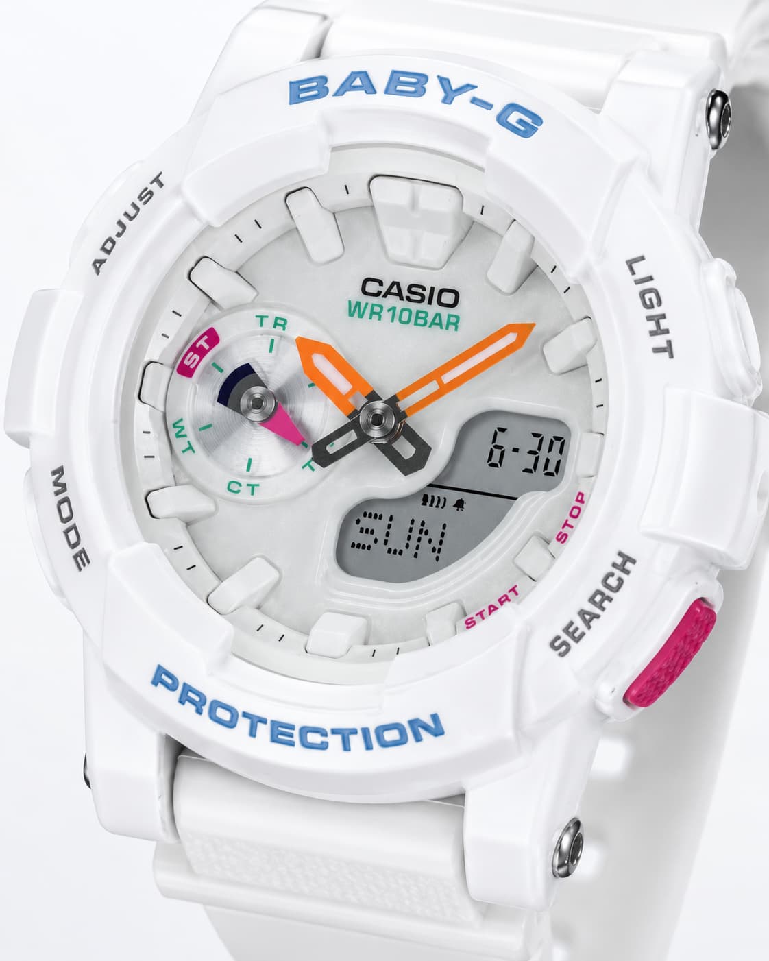 Baby-G BGA-185-7ADR Women White Watch