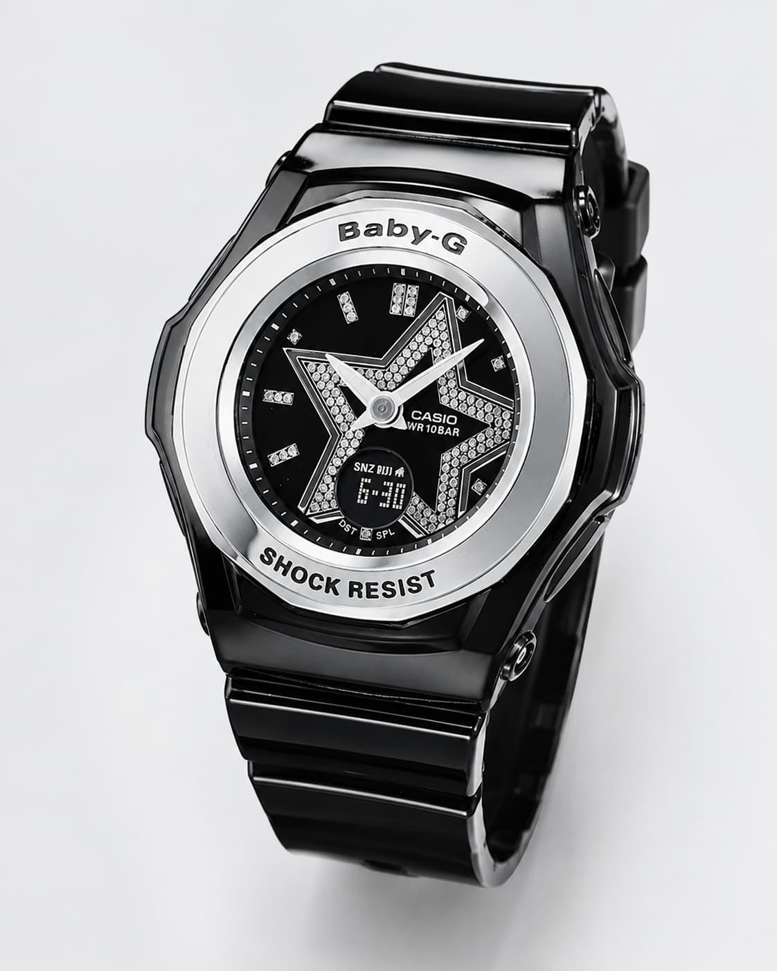 Baby-G BGA-103-1BDR Women Black Watch