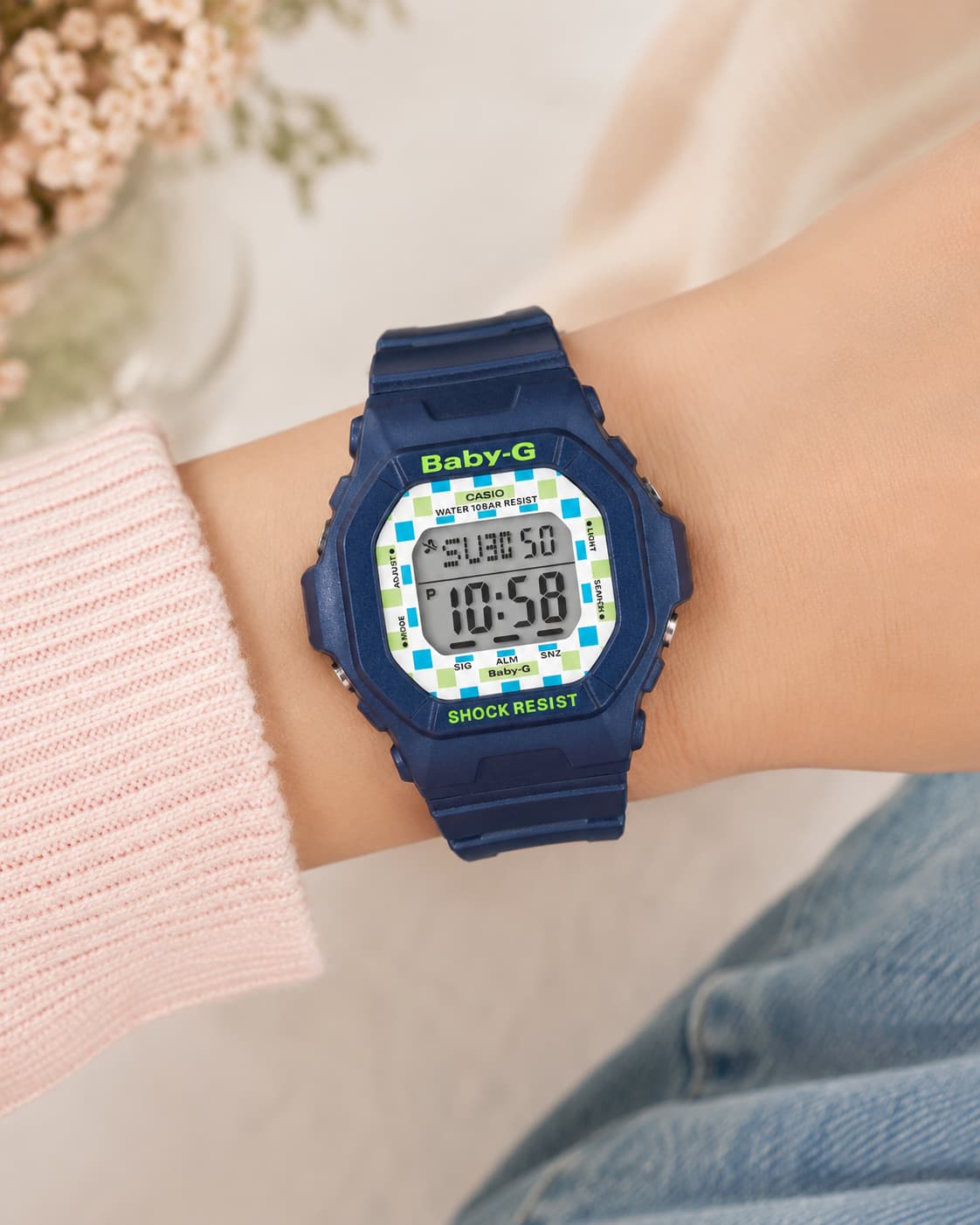 Baby-G BG-5600CK-2DR Women Blue Watch