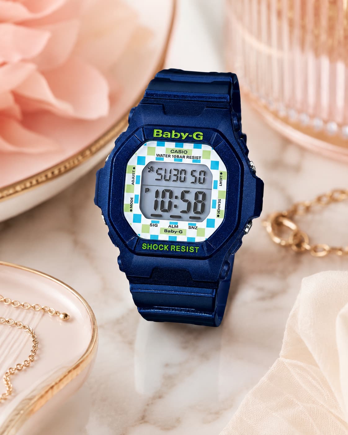 Baby-G BG-5600CK-2DR Women Blue Watch