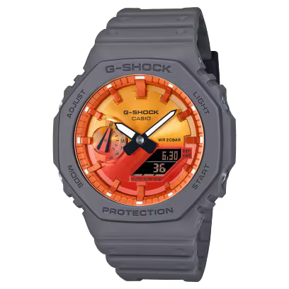 G-Shock GA-2100FL-8A Gray Watch
