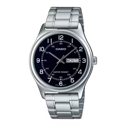 Casio MTP-V006D-1B2 Black Steel Watch