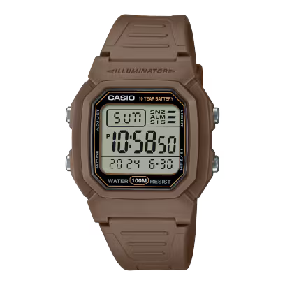 Casio W-800H-5AV Brown Watch