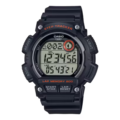 Casio WS-2100H-1AV Black Watch