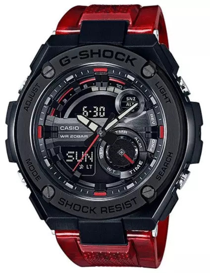 G-Shock GST-210M-4A Red Steel Watch