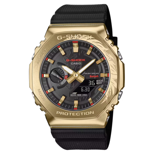 G-Shock GM-B2100CX-9ADR Solar Powered Bluetooth Gold Steel Watch