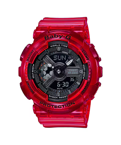 Baby-G BA-110CR-4ADR RED WATCH
