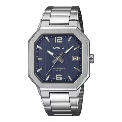 Casio MTP-B195D-2AV Blue Steel Watch