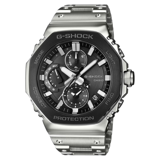 G-Shock GMC-B2100BT-1ADR Solar Powered Bluetooth Black Steel Watch