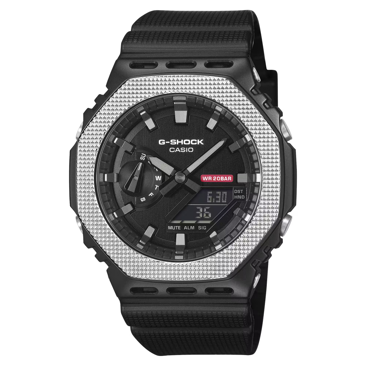 G-Shock GM-2100BM-1ADR Black Steel Watch