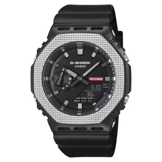 G-Shock GM-2100BM-1ADR Black Steel Watch