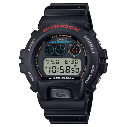 ساعة جي شوك DW-6900-1V سوداء