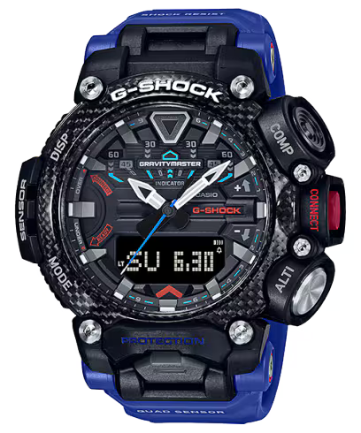 G-Shock GR-B200-2A Gravity Master Blue Watch