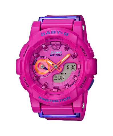 Baby-G BGA-185FS-4ADR Women’s Pink Watch