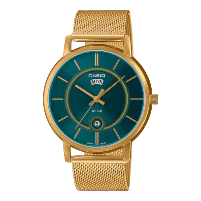 Casio MTP-B120MG-3AV Green Watch