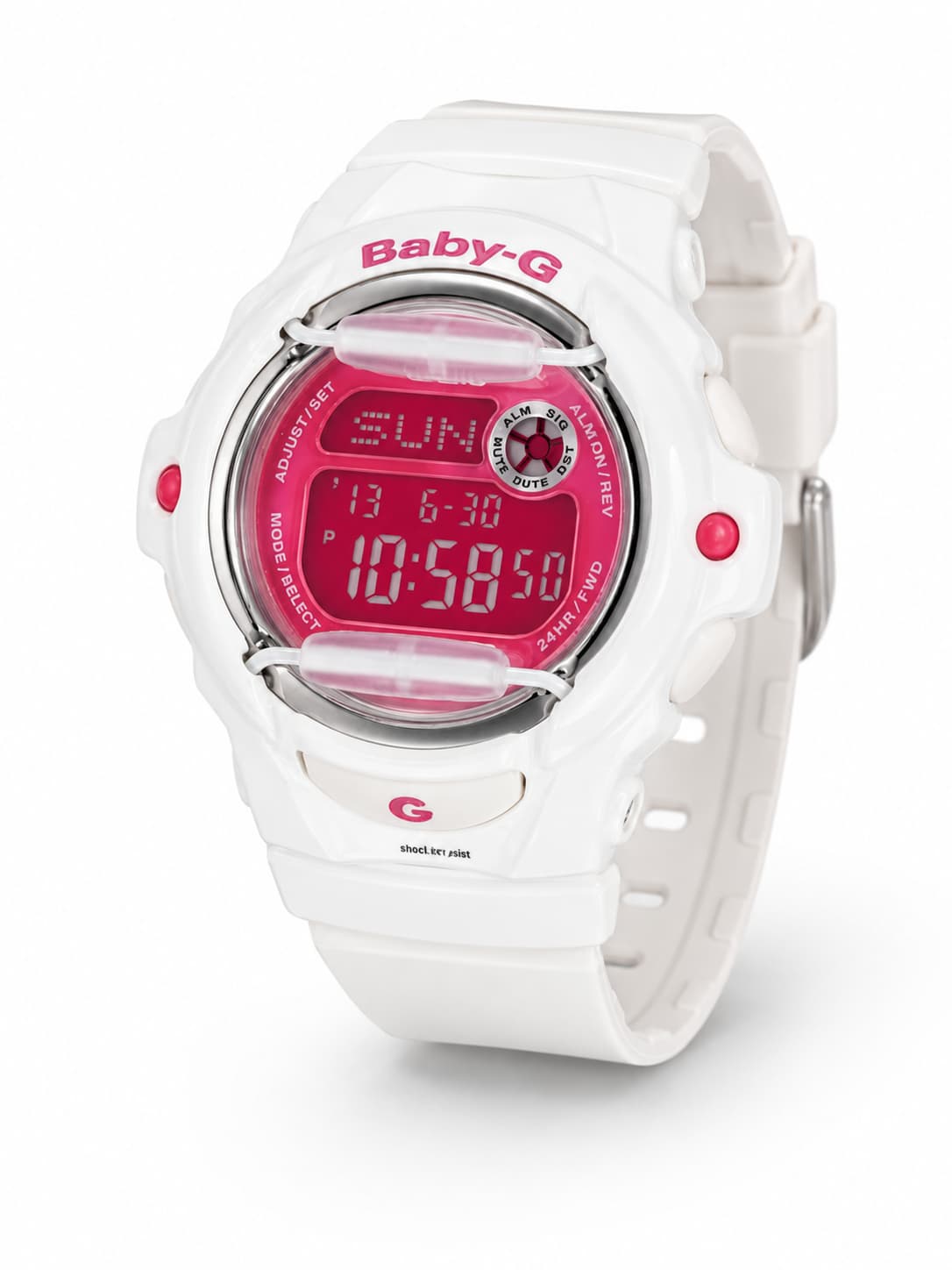 Baby-G BG-169R-7DDR Women’s White Watch