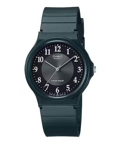 Casio MQ-24-1B3 Black Dial Analog Watch