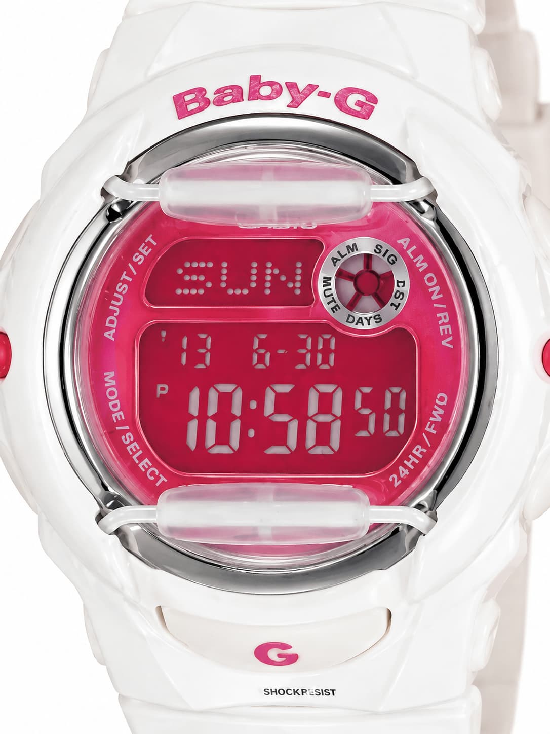 Baby-G BG-169R-7DDR Women’s White Watch