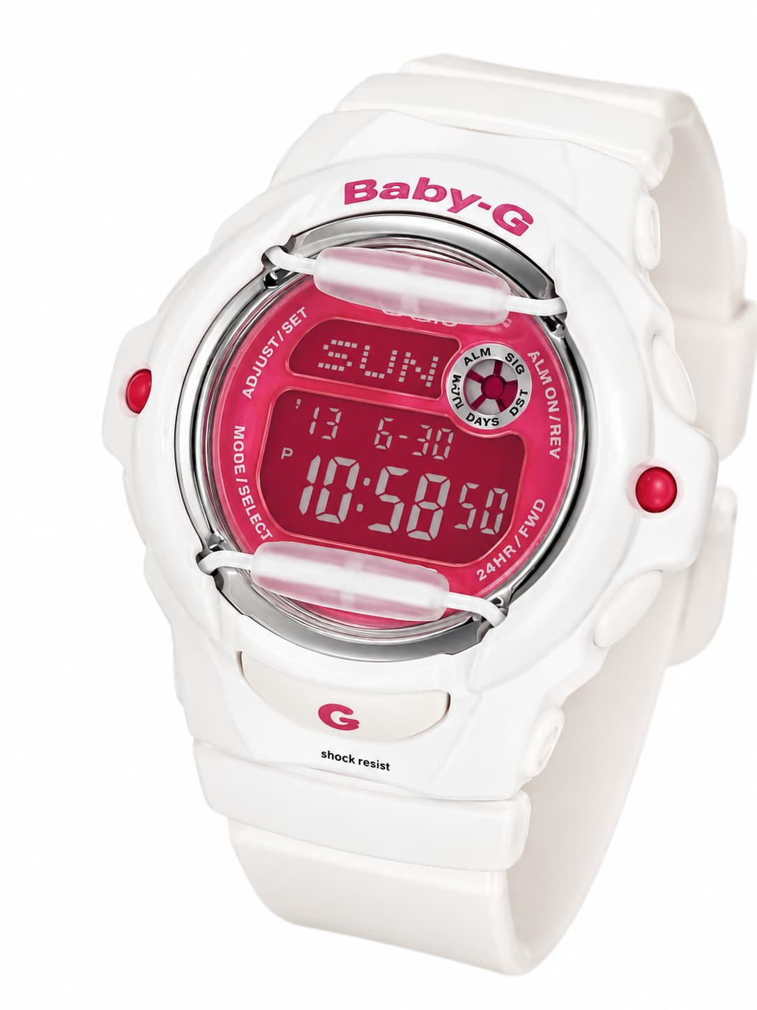 Baby-G BG-169R-7DDR Women’s White Watch