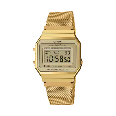 Casio A700WMG-9A Gold Watch