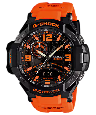 G-Shock GA-1000-4A Orange Watch