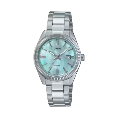 ساعة كاسيو LTP-1302DS-2AV زرقاء للنساء