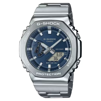 G-Shock GM-2110D-2B Blue Steel Watch