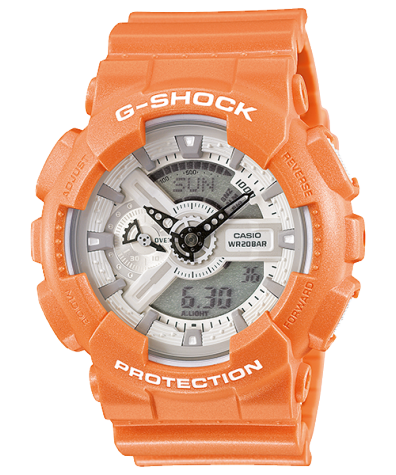 Casio G-Shock GA-110SG-4A Orange Watch