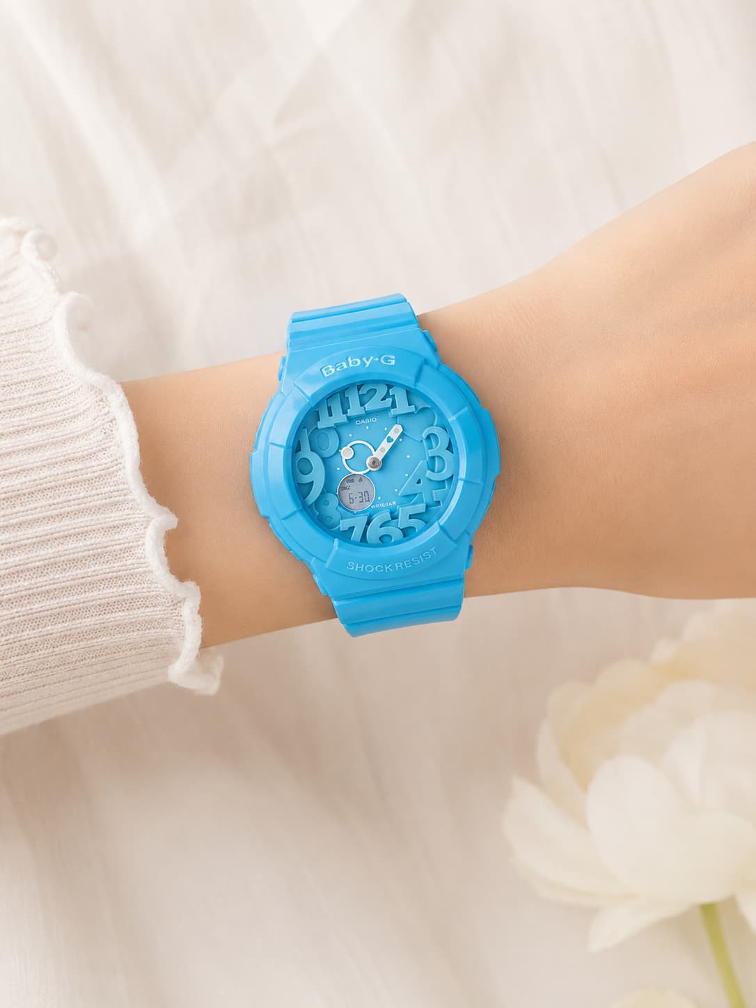 Baby-G BGA-130-2BDR Women Blue Watch