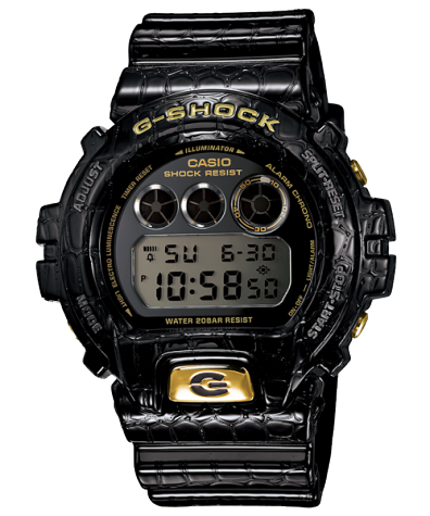 ساعة جي-شوك DW-6900CR-1 السوداء