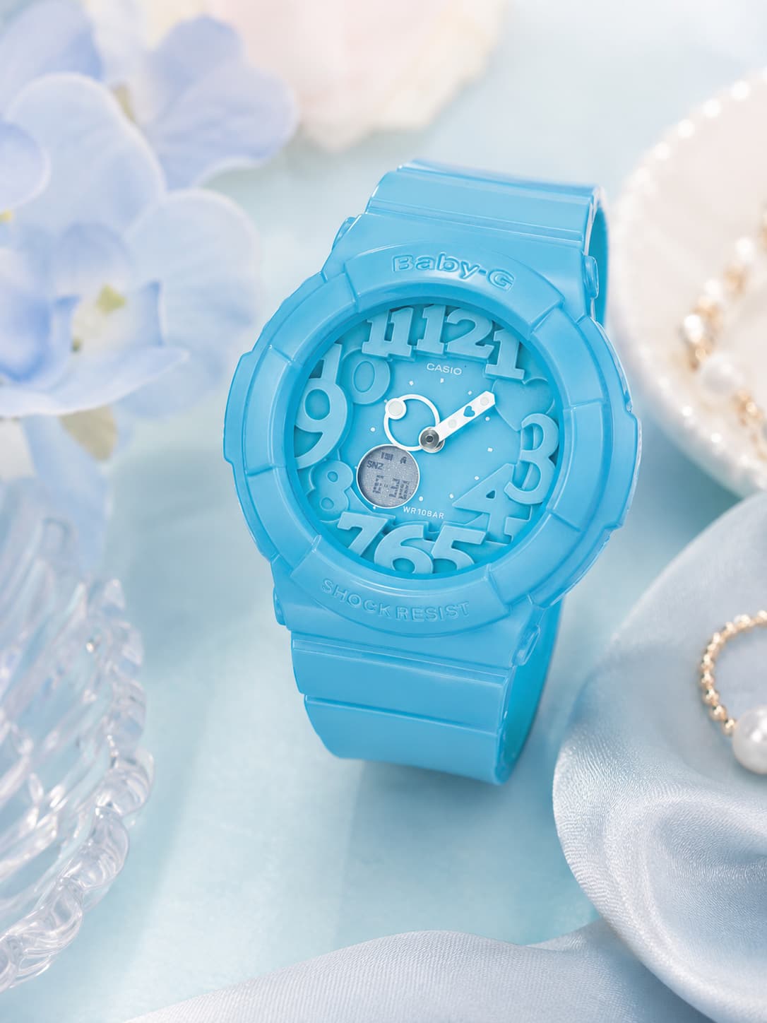 Baby-G BGA-130-2BDR Women Blue Watch