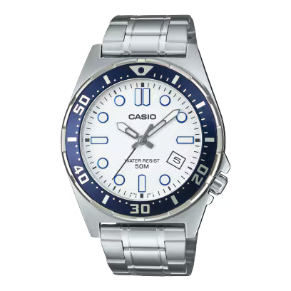 Casio MTD-135D-7AV Silver Watch