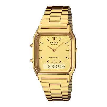 Casio AQ-230GA-9DMQ Gold Steel Watch