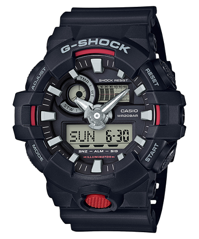 Casio G-Shock GA-700-1A Black Watch