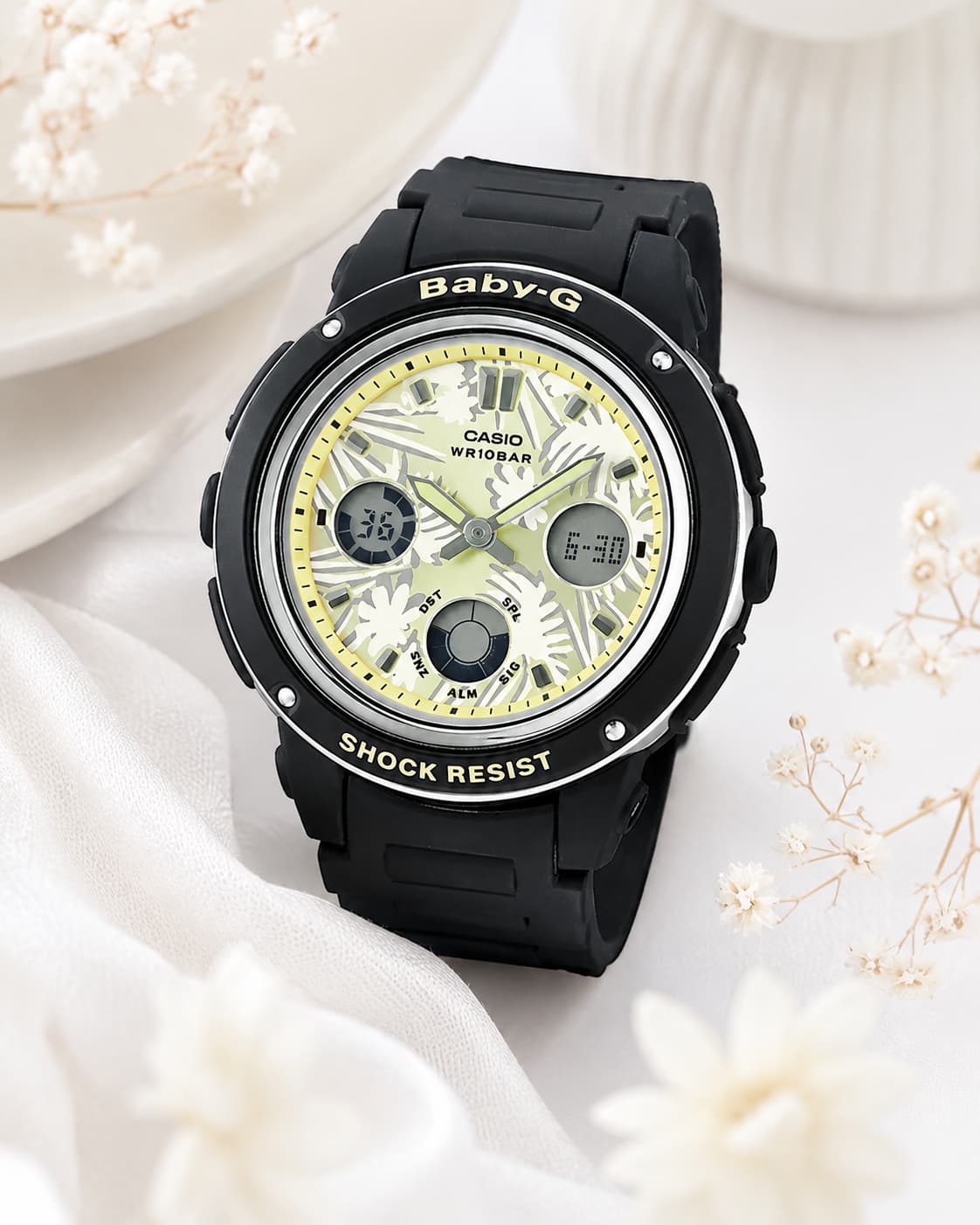 Baby-G BGA-150F-1ADR Women Black Watch