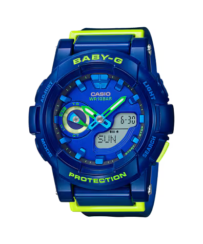 Baby-G BGA-185FS-2ADR Women’s Blue Watch